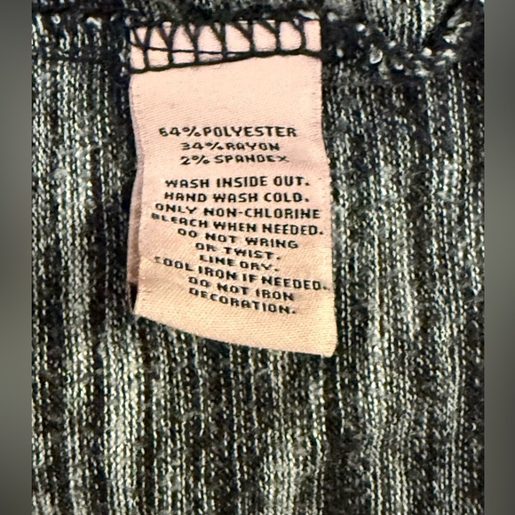 Juicy Couture Black & Grey Marbled Mock Turtleneck Jacket - Picture 6 of 6